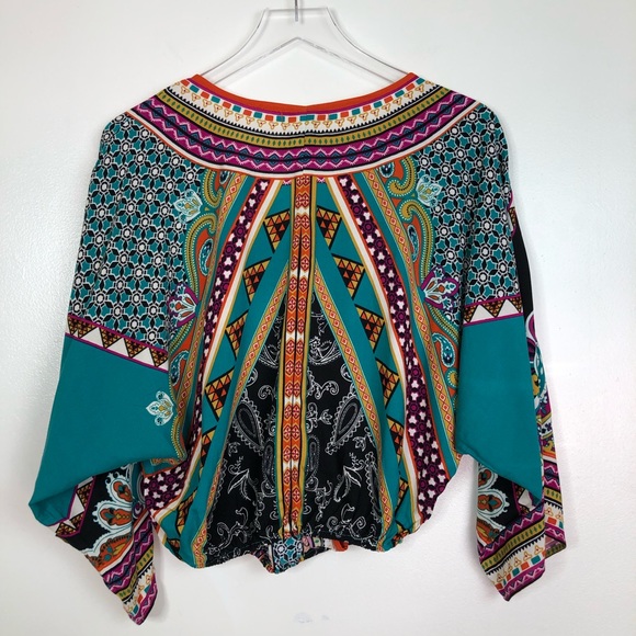 Flying Tomato Crop Top Dolman Sleeve Small - Picture 6 of 6